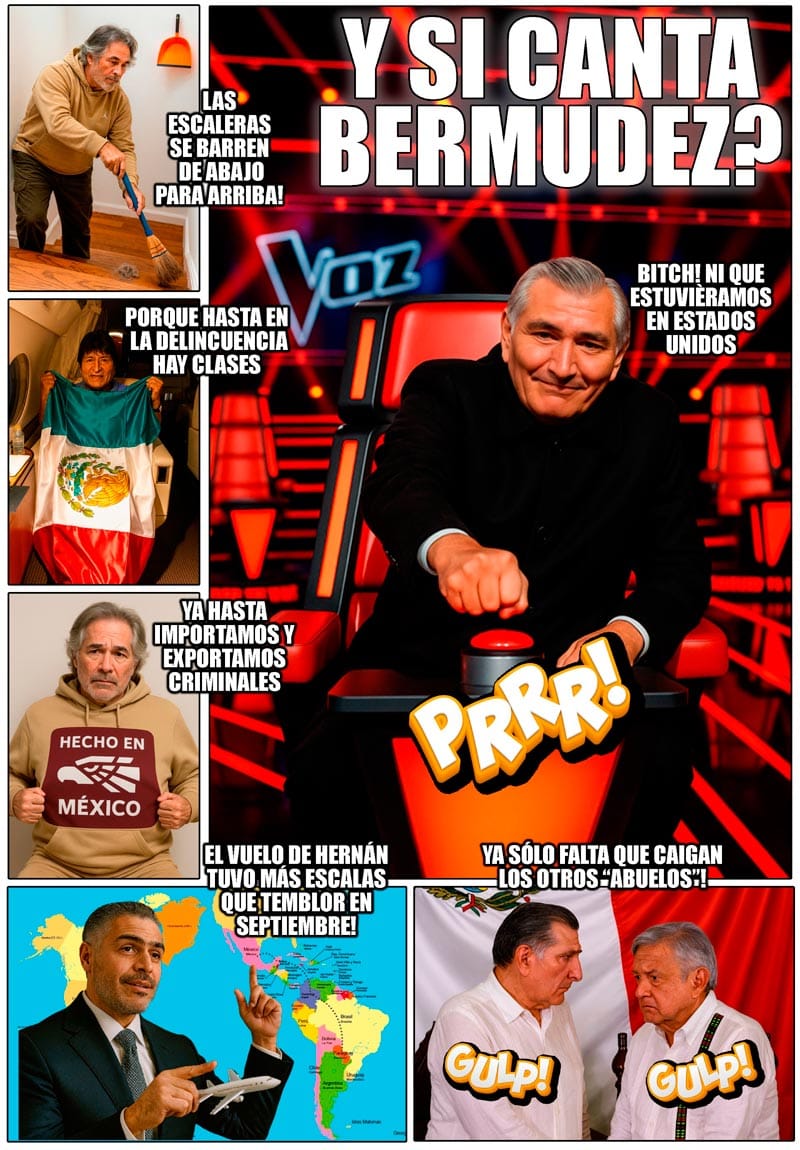 NOTI-MEME | - Y SI CANTA BERMUDEZ?