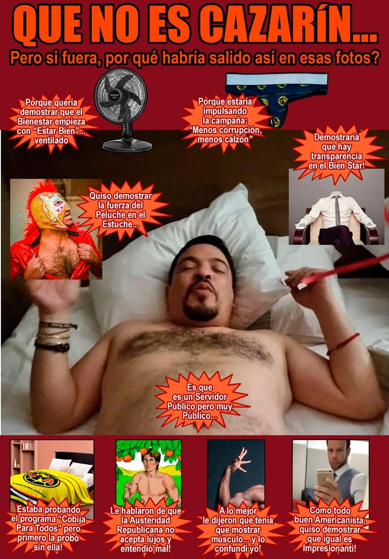 NOTI-MEME | - QUE NO ES CAZARÍN...