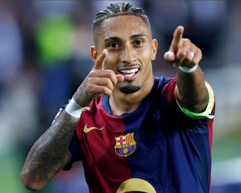 ¡BARCELONA PIERDE A RAPHINHA POR VARIAS SEMANAS!