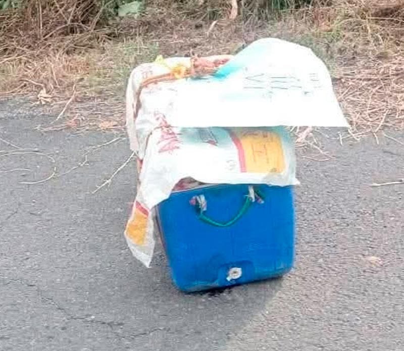 ¡ENCUENTRAN CADÁVER EN UNA HIELERA EN ZONGOLICA!