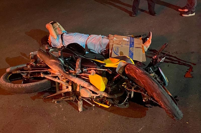 ¡“TORTAZO” EN EL PUENTE DE LAS AMAPOLAS!