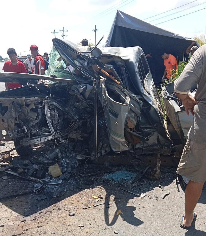 ¡MUERE PRENSADO TECLADISTA! - LA CAMIONETA QUE MANEJABA FUE IMPACTADA DE FRENTE POR OTRO VEHÍCULO