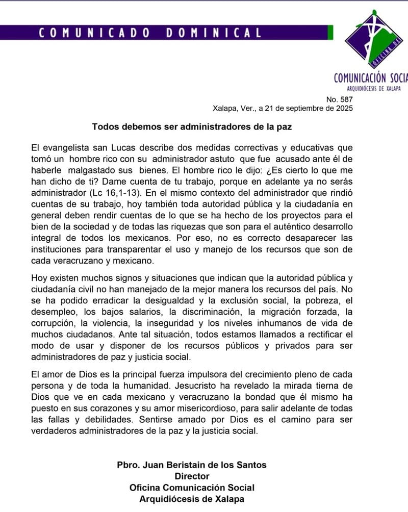 ¡HAY POBREZA Y DESEMPLEO! - IGLESIA CATÓLICA