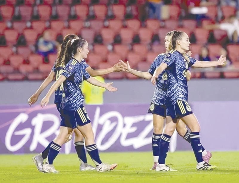 ¡AMÉRICA FEMENIL GOLEA 9-0 EN LA CONCACHAMPIONS!