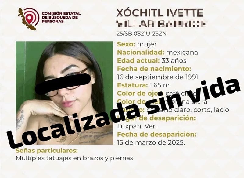 ¡XOCHITL IVETTE HABRÍA SIDO LOCALIZADA EN UNAS FOSAS CLANDESTINAS DE ALAMO!