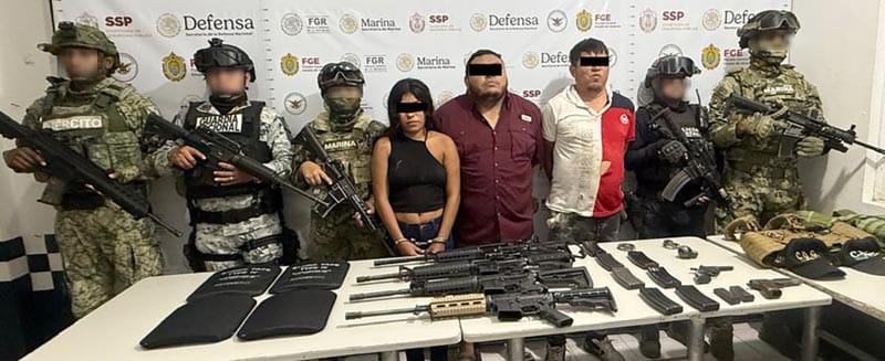 ¡CAPTURAN BANDA DE “RAMBITOS” EN PÁNUCO! - SE LES ASEGURÓ ARMAS DE FUEGO LARGAS Y CORTAS Y UNA GRANADA DE FRAGMENTACIÓN