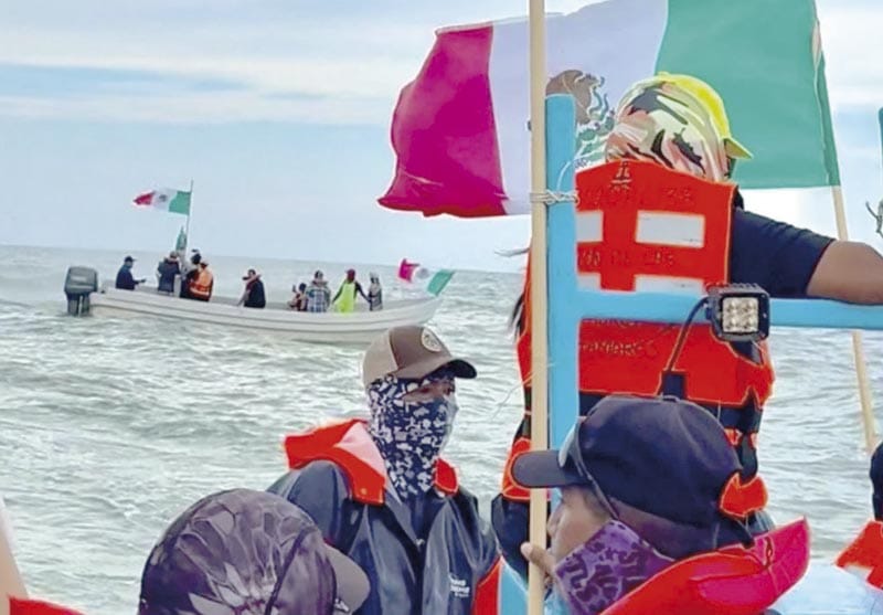 ¡DENUNCIAN HOSTIGAMIENTO DE EU A AMBIENTALISTAS QUE PROTESTAN CONTRA SPACEX EN TAMAULIPAS!