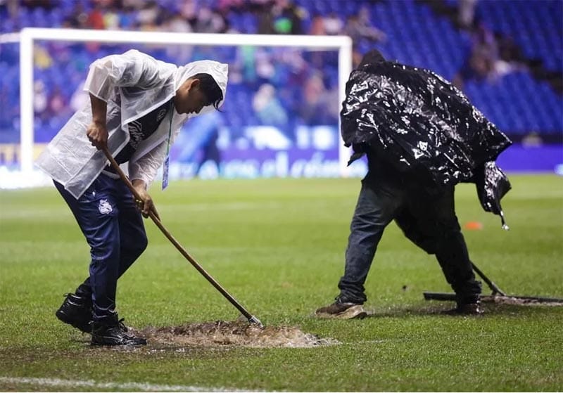 ¡TORMENTA ELÉCTRICA NO DEJÓ JUGAR A CAMOTEROS Y CHIVAS!
