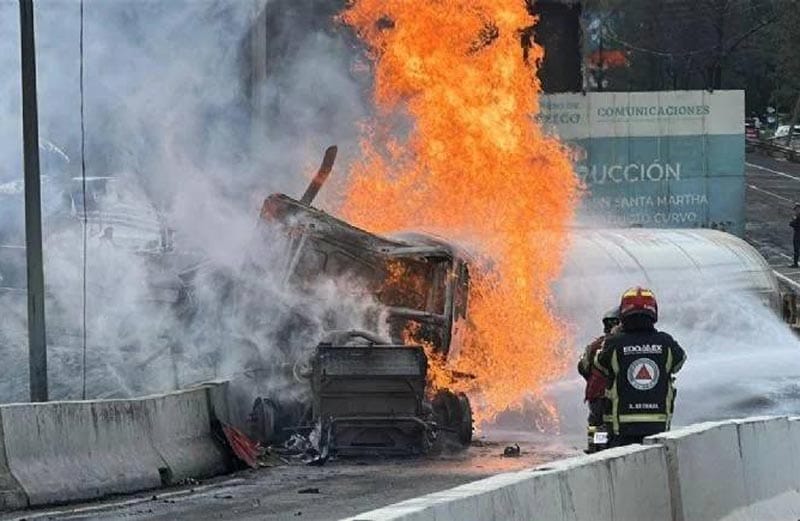 ¡NO ES AISLADO! - *Veracruz registra dos incidentes con pipas del Grupo Tomza, la de la explosión de la Ciudad de México