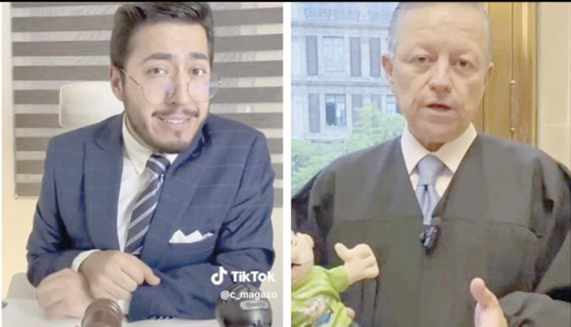 ¡EL TIKTOKER DE ARTURO ZALDÍVAR REGRESA A LA SUPREMA CORTE!