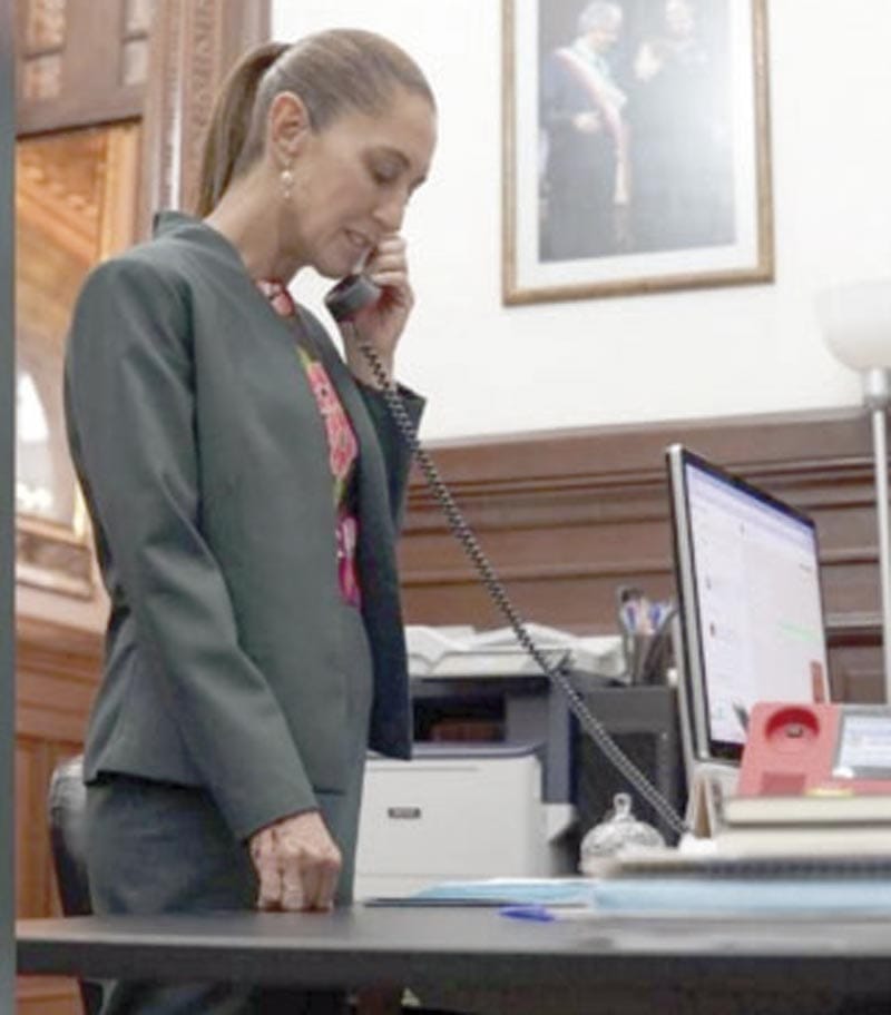 ¡SHEINBAUM LISTA PARA SU PRIMER INFORME! - DESDE PALACIO NACIONAL