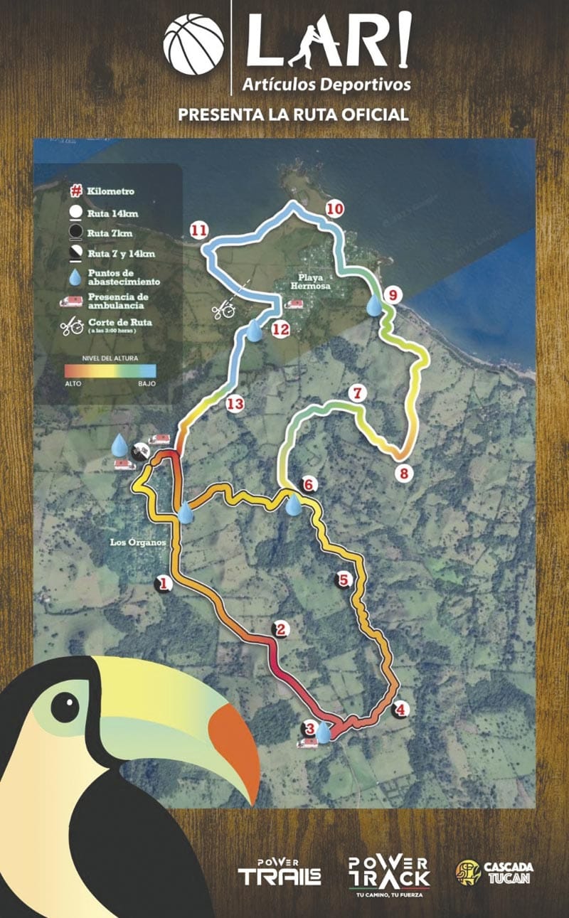 ¡REVELAN RUTA DEL TRAIL DEL TUCÁN 2025!