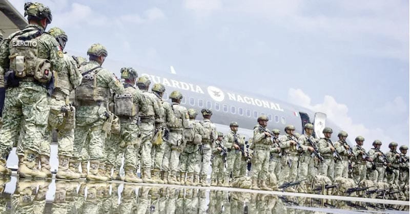 ¡EJÉRCITO REFUERZA SEGURIDAD EN LA FRONTERA!