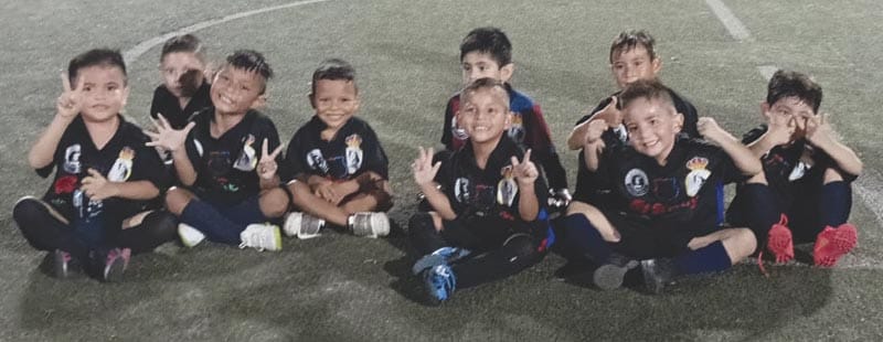 ¡LOS PEQUES DE POTROS TORRENTES SE LUCIERON EN LA CANCHA!