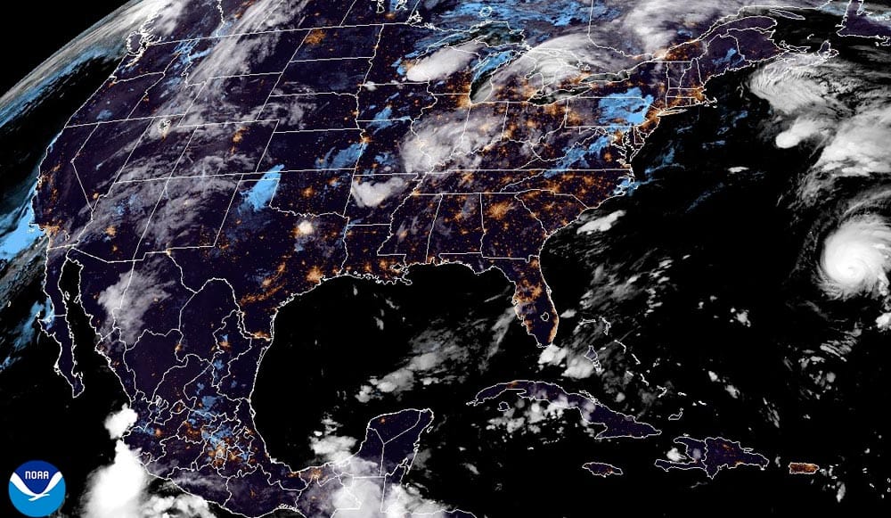 ¡A LAS 12:20 pm EMPIEZA EL OTOÑO! - *"GABRIELA" EN EL ATLÁNTICO Y "NARDA" EN EL PACÍFICO.