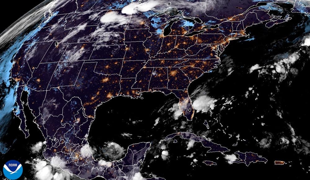 ¡PERSISTEN NUBLADOS, LLUVIAS, TORMENTAS Y "NORTECITO"! - *SE FILTRA AIRE BOREAL Y "CHOCA" CON AIRE HÚMEDO.