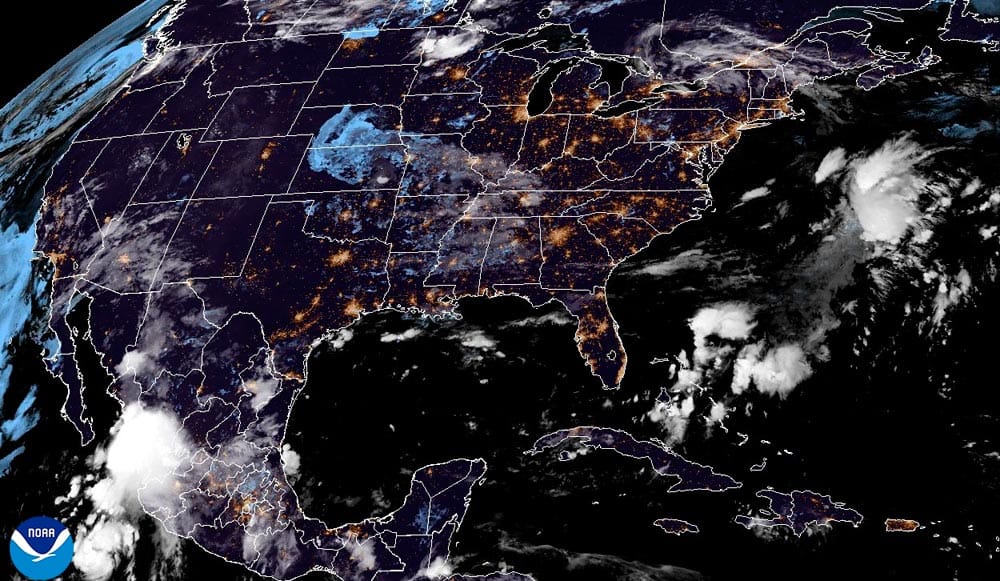 ‘OTRO CANALITO Y ONDA DEL ESTE, TRAERÁN MAS LLUVIAS! - *LÍNEA FRONTAL SE ACERCA AL GOLFO DE MÉXICO
