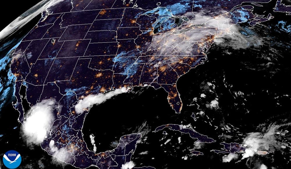 ¡DÉBIL FRENTE FRÍO INGRESÓ AL GOLFO DE MÉXICO! - *“NORTECITO” CON CALOR Y LLUVIAS