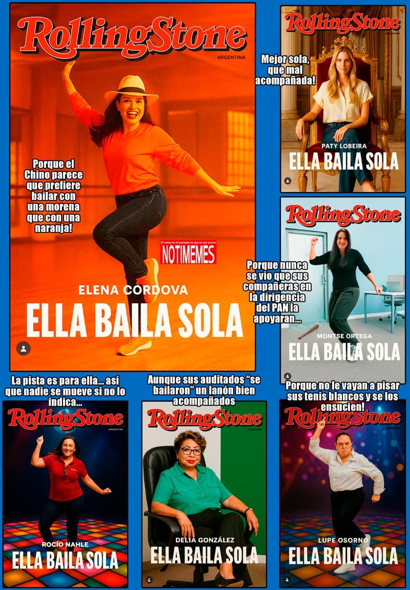 NOTI-MEME | - ELLA BAILA SOLA!