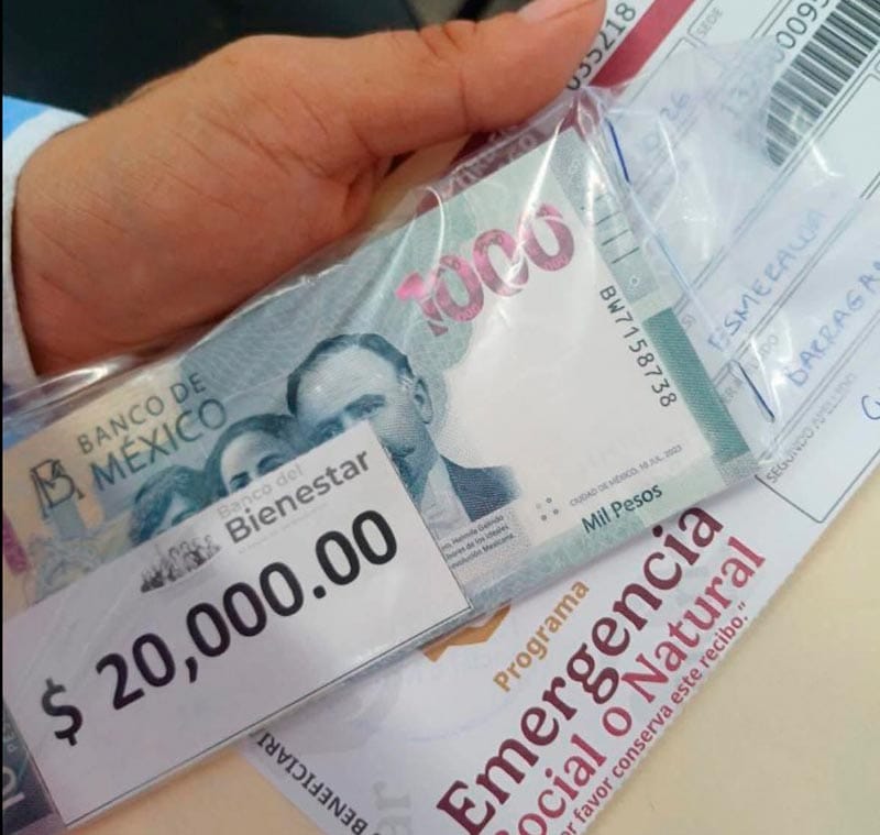 ¡DAN PRIMER APOYO DE 20 MIL!