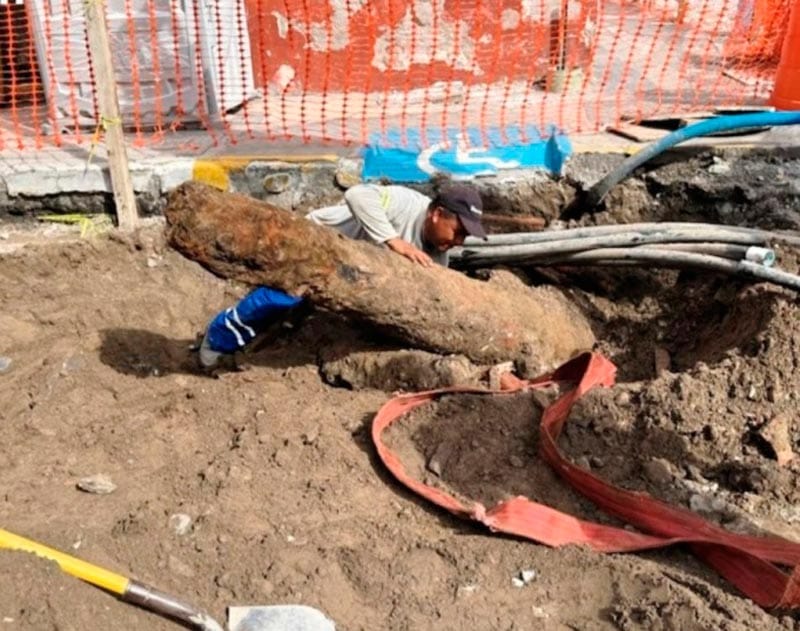 ¡CAÑONES Y PARTE DE LA MURALLA AL MUSEO!