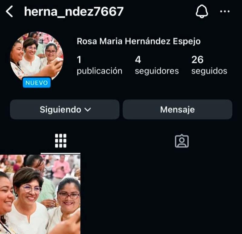 ¡CLONAN CUENTA A ROSA MARÍA!