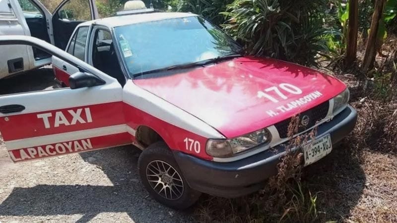 ¡ASESINAN A TAXISTA! - EL CUERPO FUE LOCALIZADO EN UN CAMINO DE TERRACERIA EN TLAPACOYAN