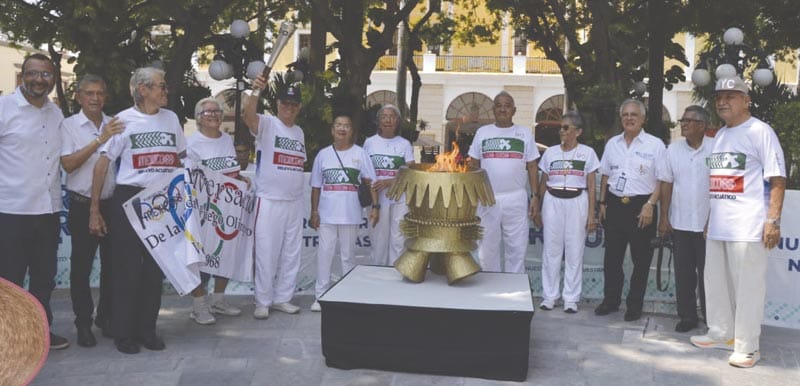 ¡FESTEJAN UN ANIVERSARIO MÁS DE LA LLEGADA DEL FUEGO OLÍMPICO!