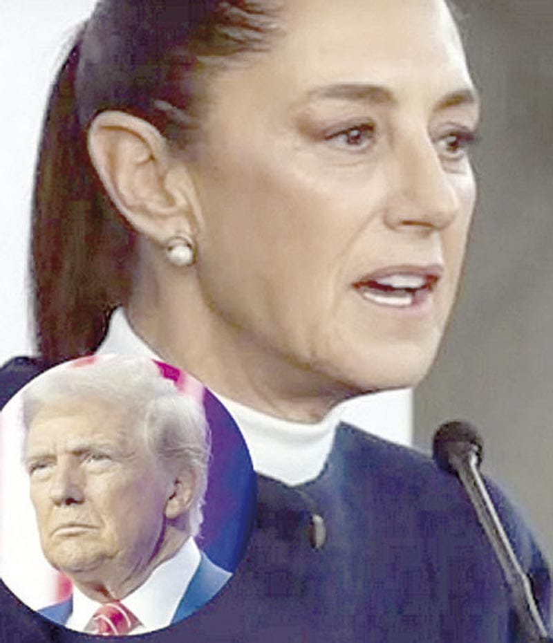 ¡HABLA SHEINBAUM CON TRUMP Y DICE: DESACTIVADO RIESGO DE ARANCELES!