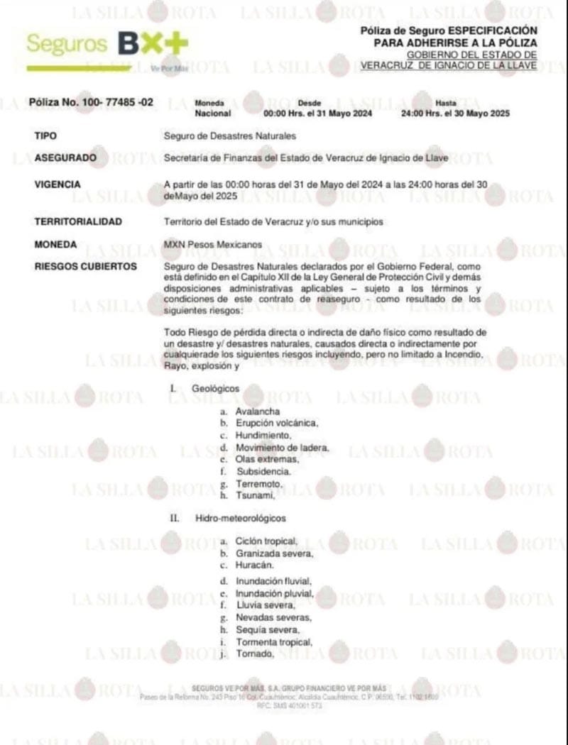 ¡CANCELARON EL SEGURO DE DESASTRES AL EMPRESARIO DE PAJARITOS! - YA SE SUPO