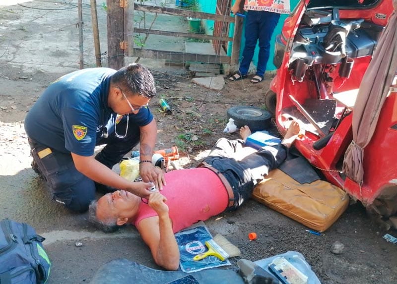 ¡FALLECIÓ DON MINGO, EL MOTOTAXISTA EMBESTIDO POR AUTOMOVILISTA EBRIO!