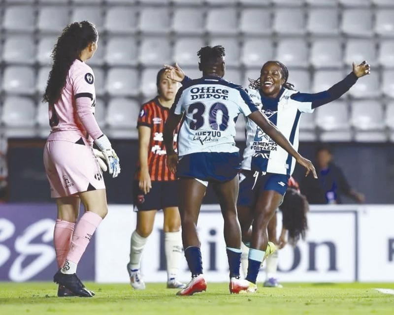 ¡PACHUCA FEMENIL GOLEA AL ALAJUELENSE EN EL TORNEO DE LA CONCACHAMPIONS!