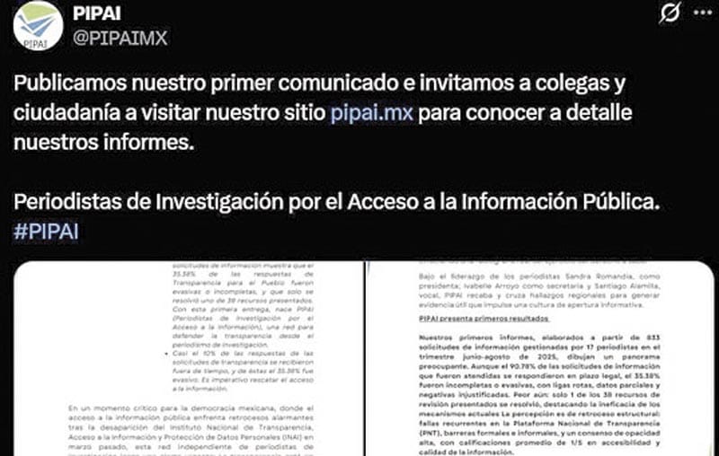¡CREAN PERIODISTAS RED NACIONAL PARA DEFENDER EL ACCESO A LA INFORMACIÓN PÚBLICA!