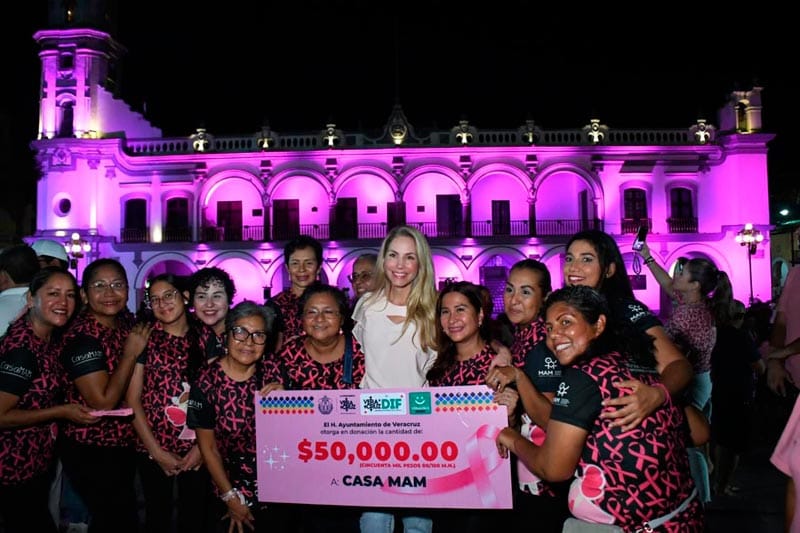 ¡PINTAN DE ROSADO EL PALACIO!