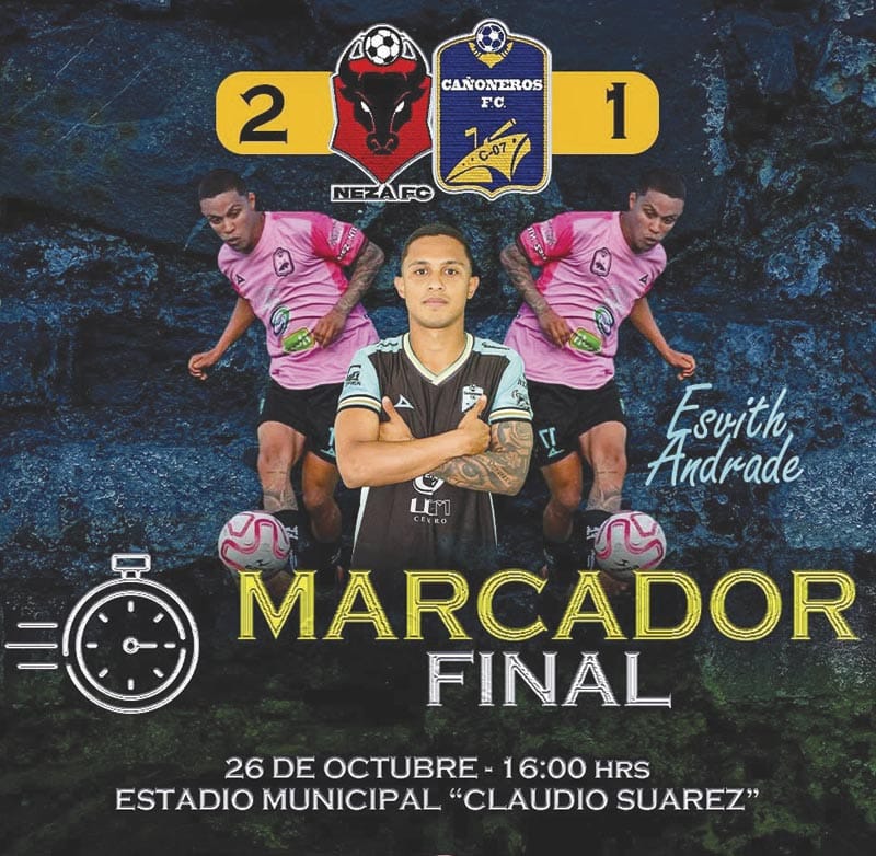 ¡CAÑONEROS PIERDE RACHA Y CAE EN NEZA!