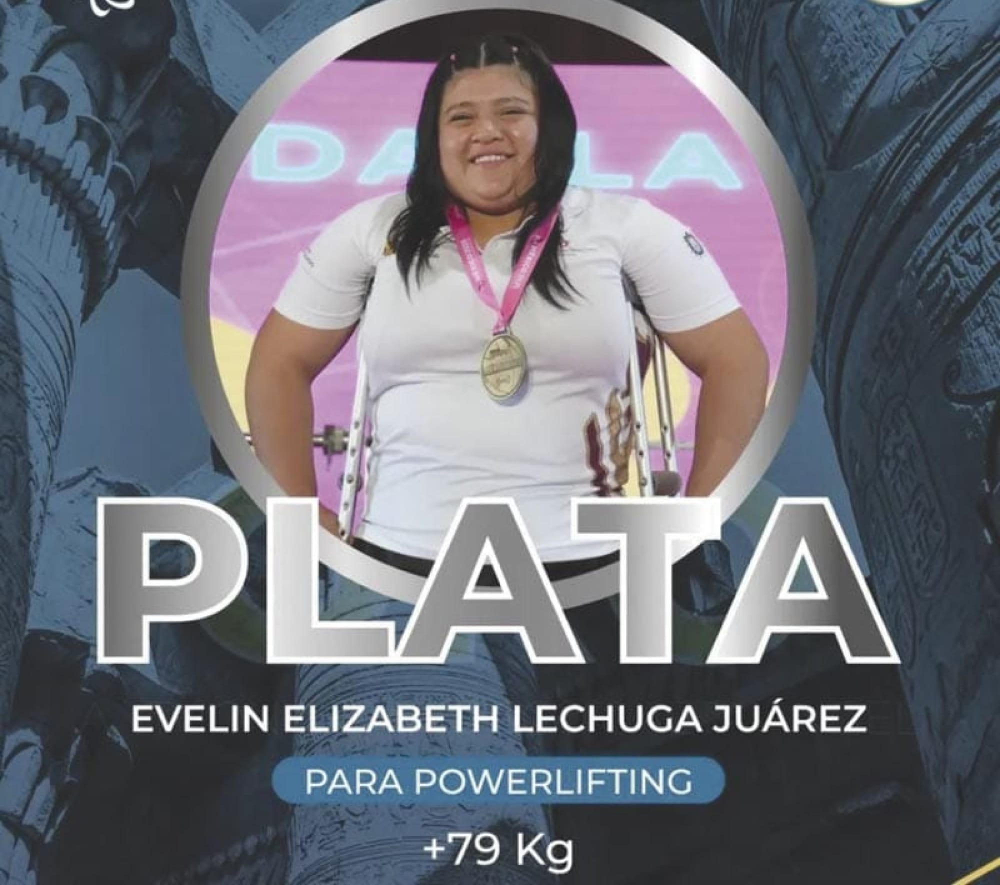 ¡PLATAS HISTÓRICAS PARA EVELIN LECHUGA EN EGIPTO!