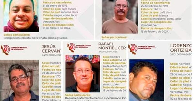 ¡OFRECEN RECOMPENSA PARA LOCALIZAR A CINCO CAMPESINOS DE ACTOPAN!