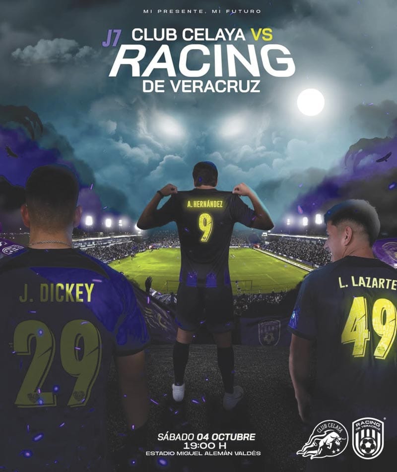 ¡RACING VIAJA A CELAYA, CAÑONEROS A CANCÚN!