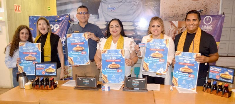 AMANC CELEBRA EL 12º DÍA NACIONAL DEL PANCAKE