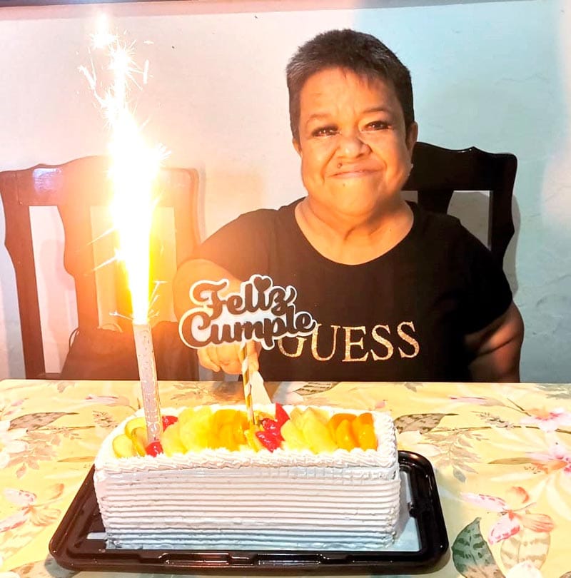 ANGELITA HERNÁNDEZ ORTIZ CELEBRÓ SU CUMPLEAÑOS