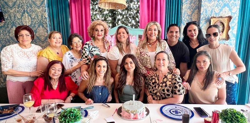 CELEBRACIÓN DE CUMPLEAÑOS DE MELINA RIVERA DE UNANUE