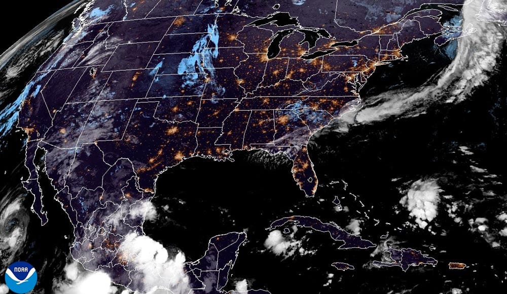 ¡SOPLA DEL NORTE Y CON RACHAS DE 55 KPH! - *EL DISTURBIO TROPICAL SE METIÓ A TIERRA POR TECOLUTLA
