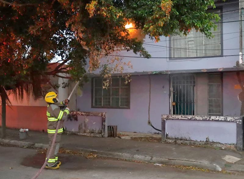 ¡SE PRENDIERON LOS CABLES DE CFE!