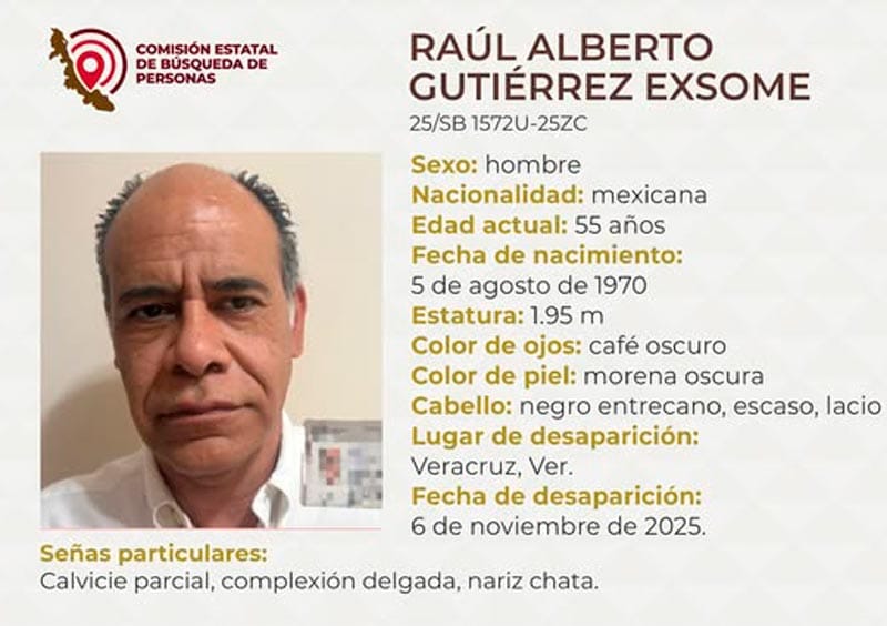 ¡NO APARECE EL INGENIERO RAÚL A. GUTIÉRREZ EXSOME! - NIETO DE DON ANTONIO EXSOME