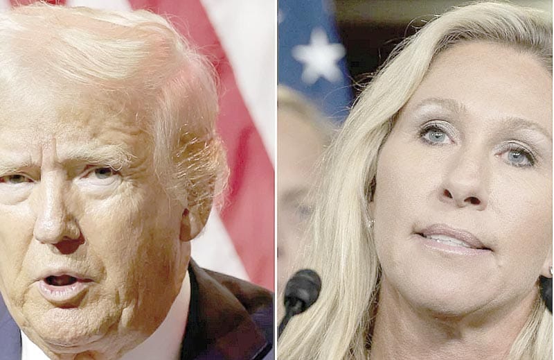 ¡TRUMP ROMPE LAZOS CON MARJORIE TAYLOR GREENE!