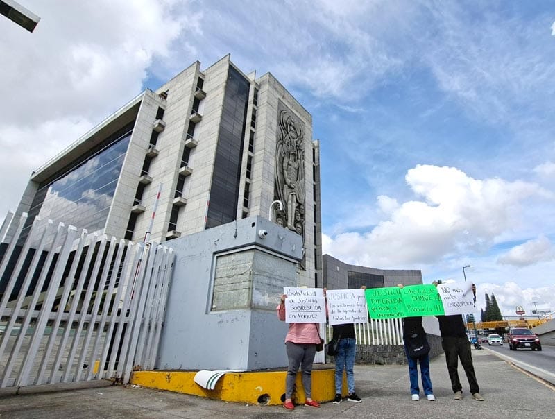 ¡PROTESTAN COLECTIVOS! - MUEVEN AUDIENCIA POR DESAPARICIÓN FORZADA