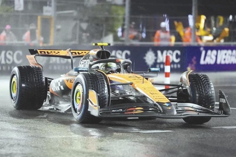 ¡SE REPONE NORRIS Y TOMA LA POLE POSITION EN LAS VEGAS!