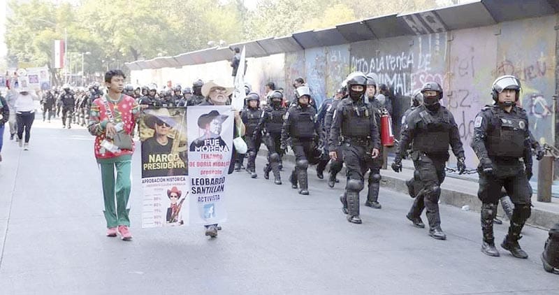 ¡YA NO FUERON TANTOS A LA MARCHA DE LA GEN-Z!
