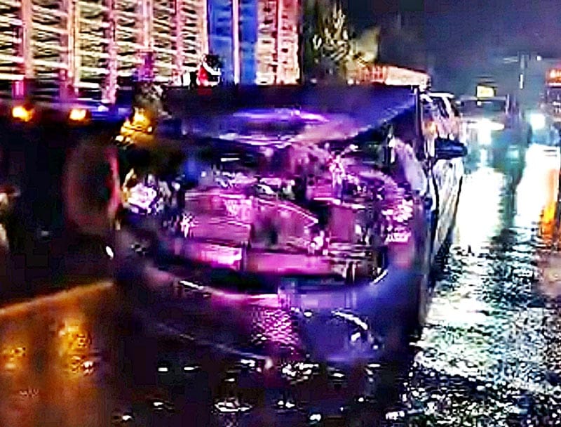 ¡DESTROZA COCHE DE LUJO DE UN “BORRACHAZO”!