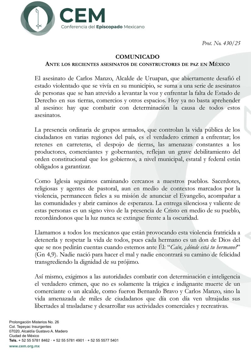 ¡DESAFÍO A LAS AUTORIDADES! - CEM